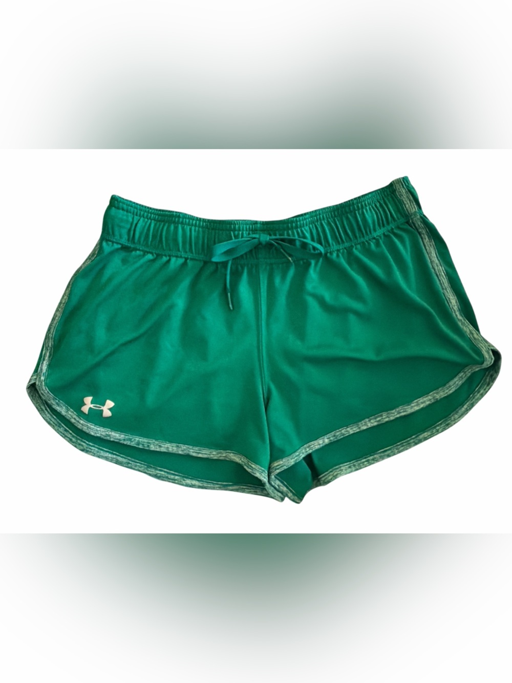 Under Armour Women's Emerald Green Athletic Shorts